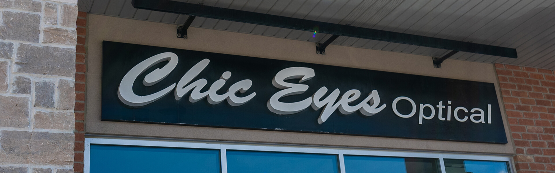 Chic Eyes Optical - Exterior - Banner